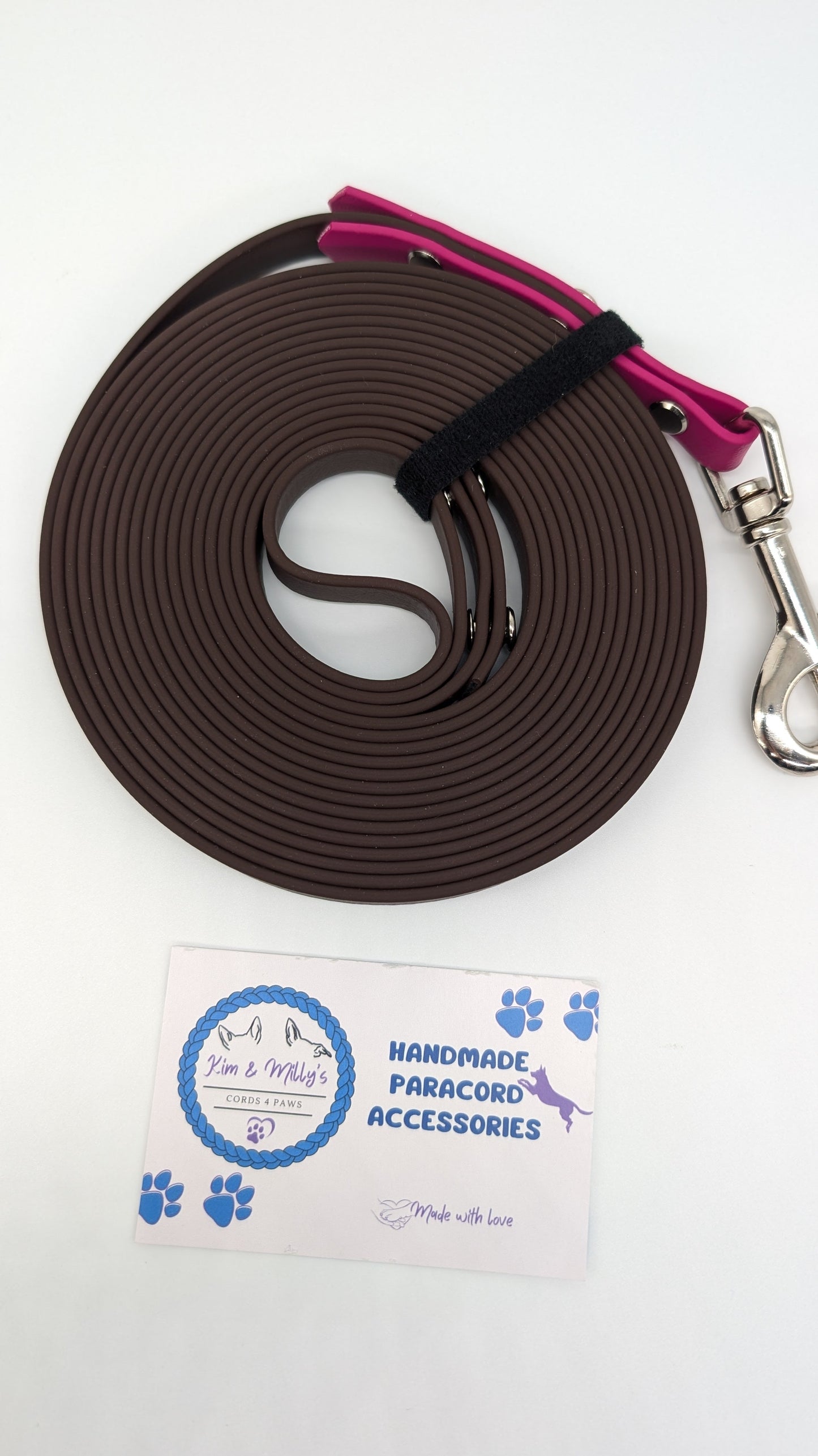 Vorgefertigter Artikel: 5m BioThane Schleppleine (2 Farbig)