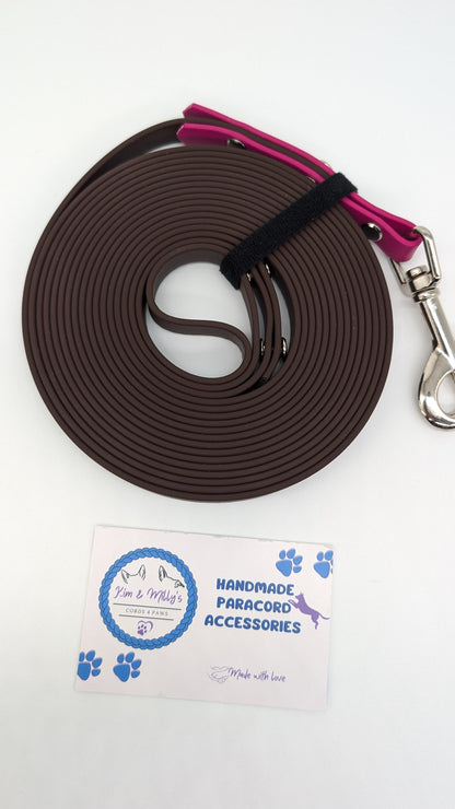 Vorgefertigter Artikel: 5m BioThane Schleppleine (2 Farbig)