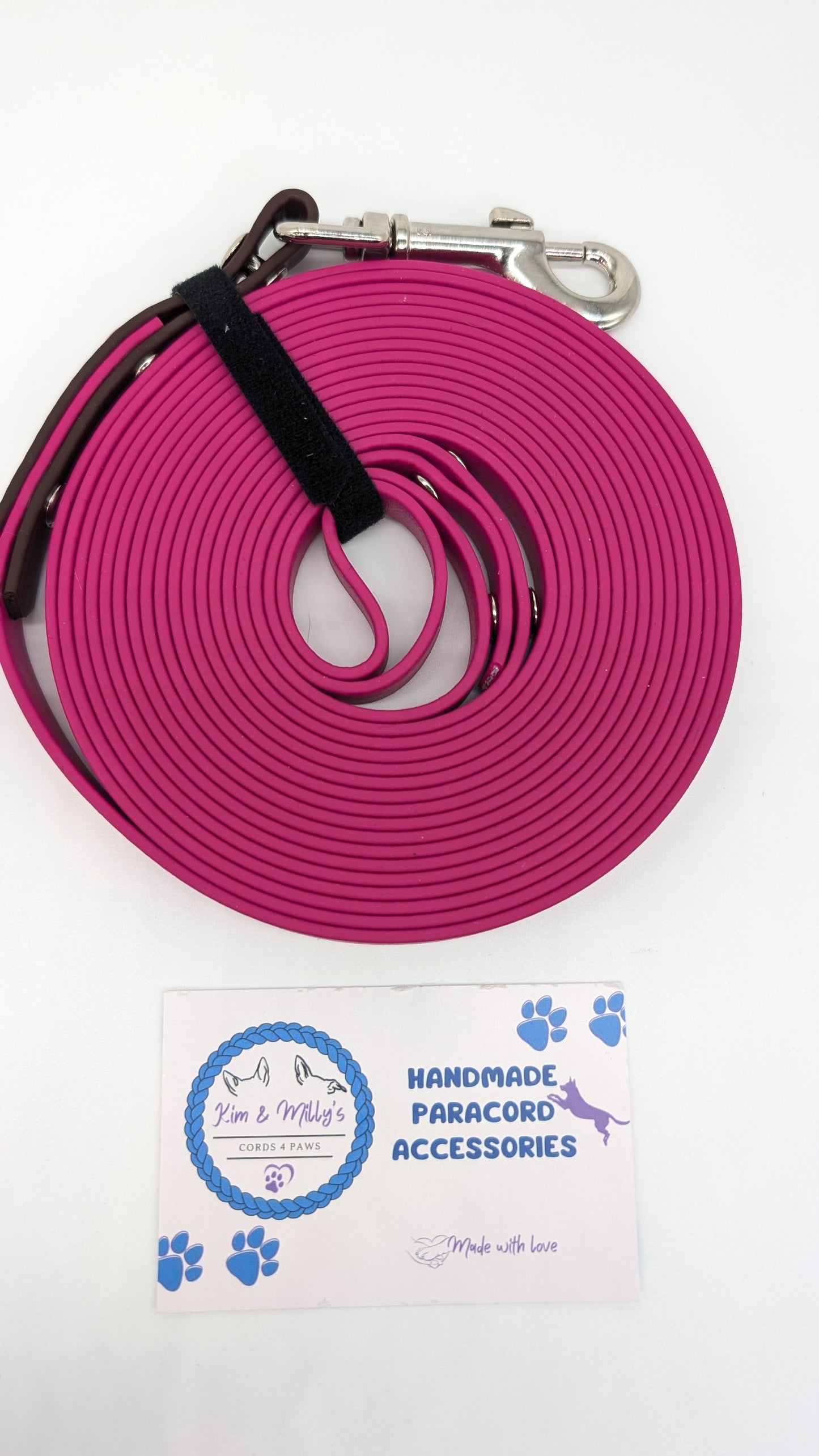 Vorgefertigter Artikel: 5m BioThane Schleppleine (2 Farbig)