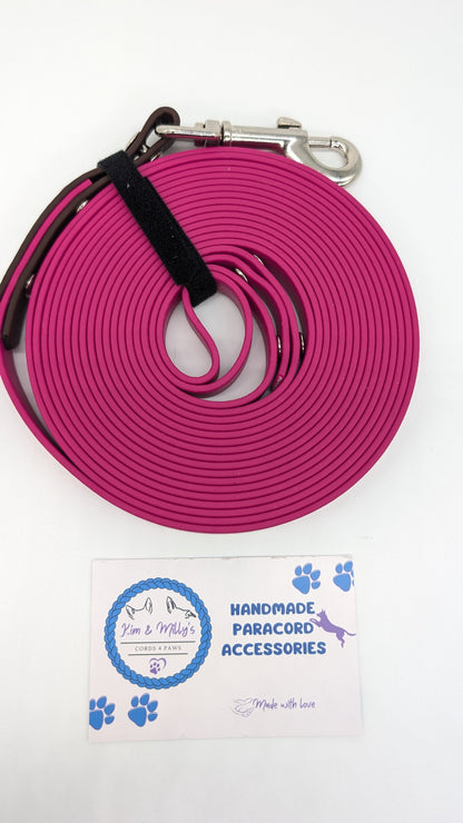 Vorgefertigter Artikel: 5m BioThane Schleppleine (2 Farbig)