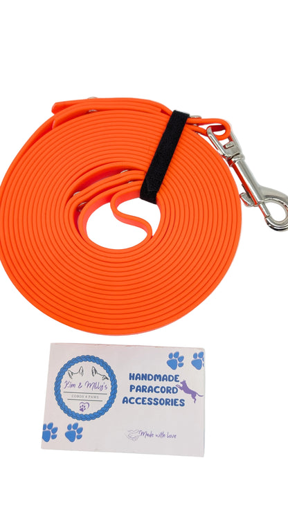 Vorgefertigter Artikel: 5m BioThane Schleppleine (2 Farbig)