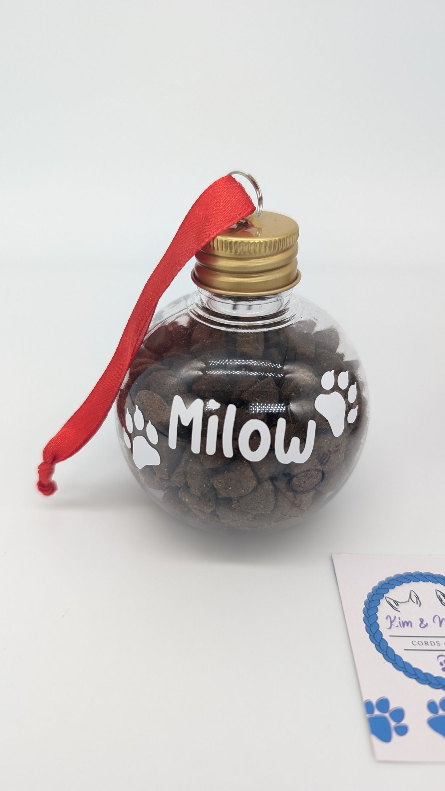 Weihnachtskugeln für Hunde & Katzen – personalisierbar