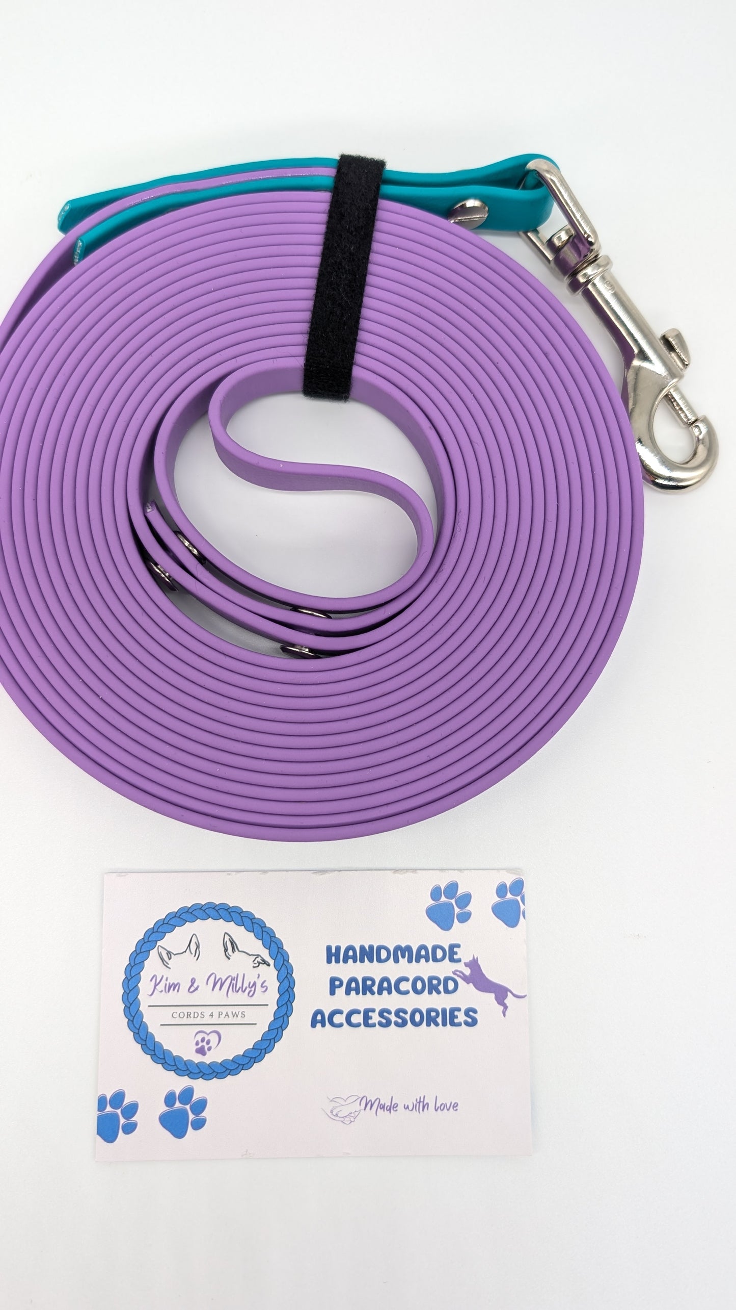 Vorgefertigter Artikel: 5m BioThane Schleppleine (2 Farbig)