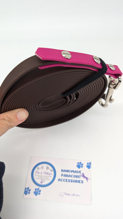 Vorgefertigter Artikel: 5m BioThane Schleppleine (2 Farbig)