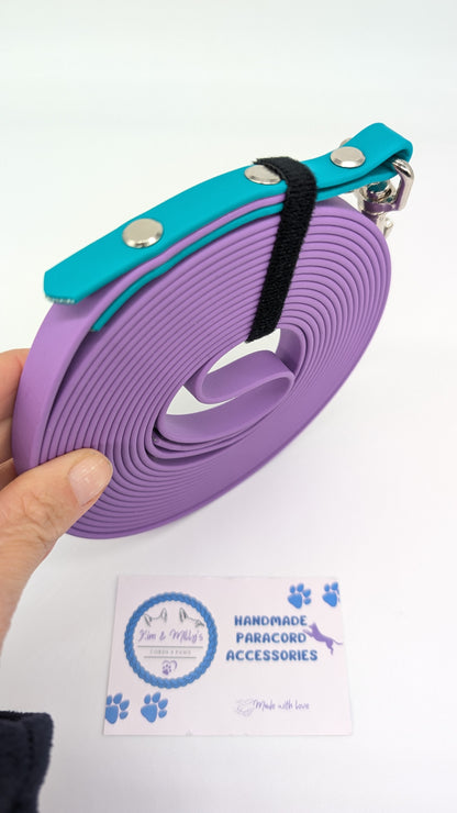 Vorgefertigter Artikel: 5m BioThane Schleppleine (2 Farbig)