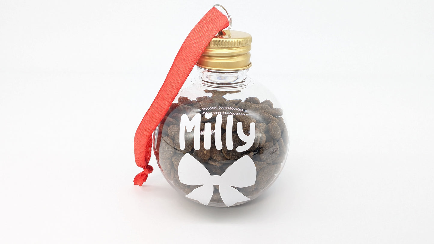 Weihnachtskugeln für Hunde & Katzen – personalisierbar