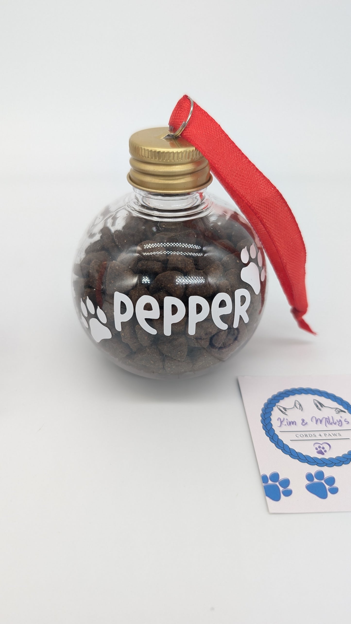 Weihnachtskugeln für Hunde & Katzen – personalisierbar