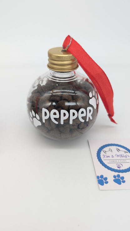 Weihnachtskugeln für Hunde & Katzen – personalisierbar