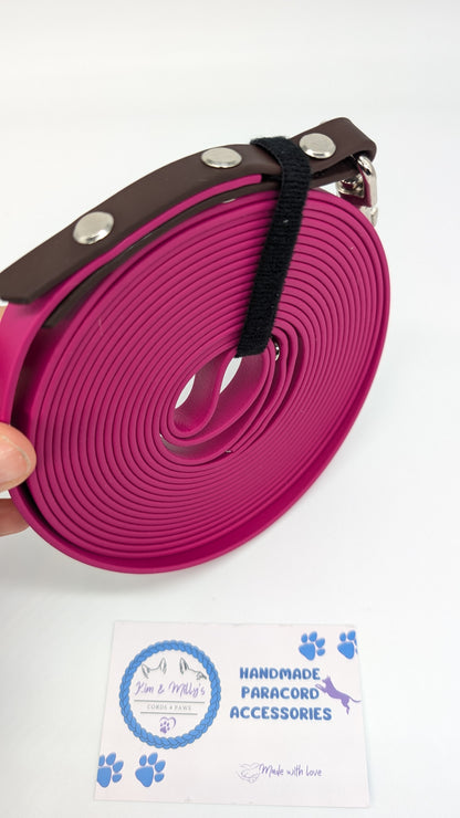 Vorgefertigter Artikel: 5m BioThane Schleppleine (2 Farbig)