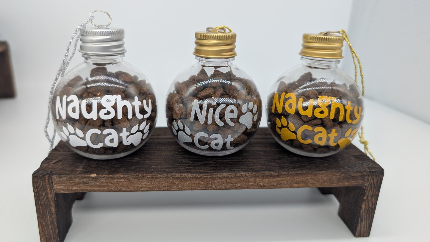 Weihnachtskugeln für Hunde & Katzen – personalisierbar