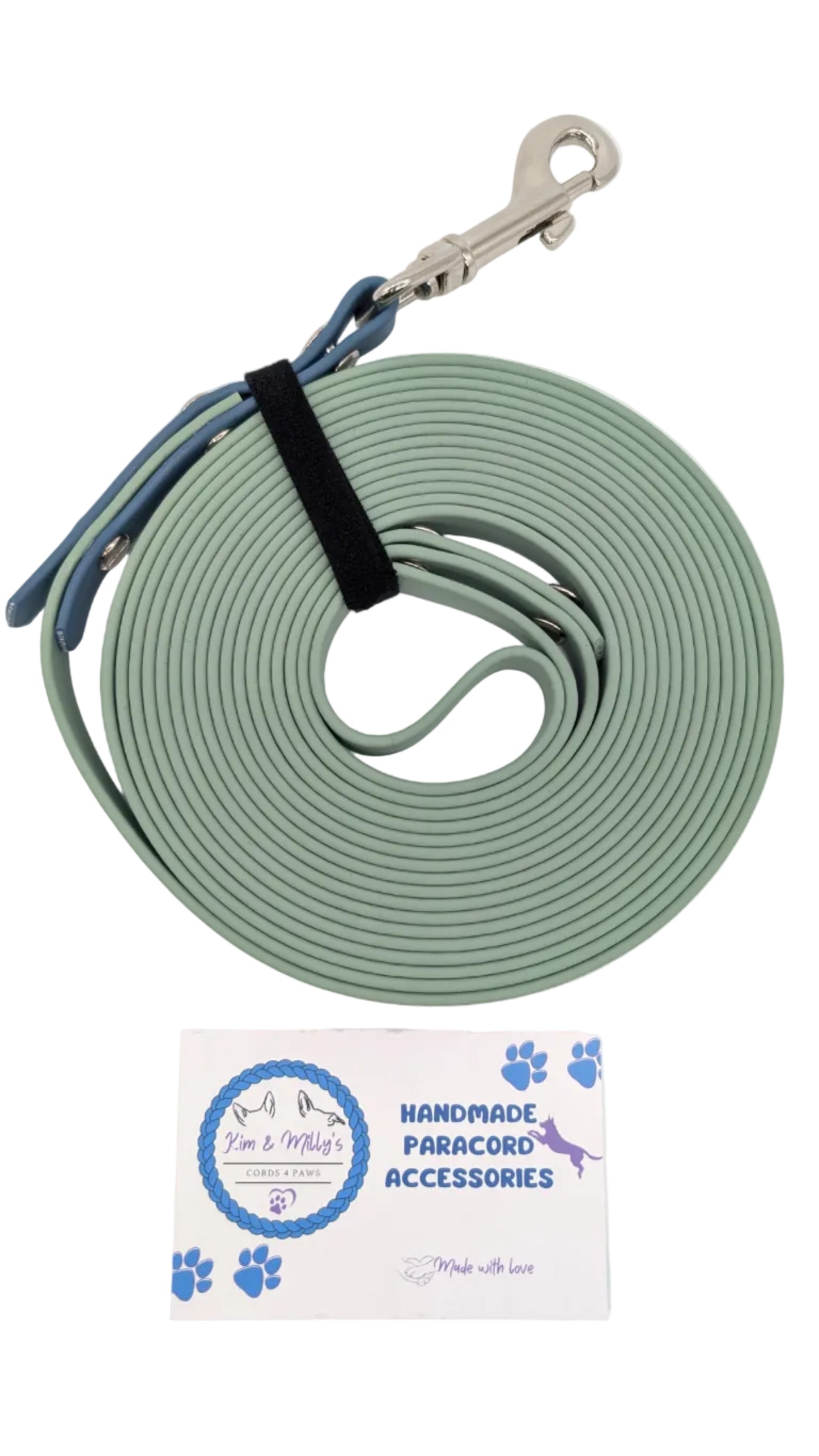 Vorgefertigter Artikel: 5m BioThane Schleppleine (2 Farbig)